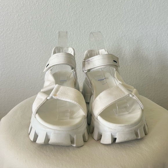 PRADA Authentic Sporty Woven Nylon Tape Sandals - Picture 8 of 16